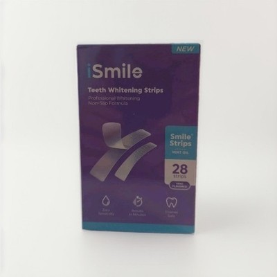 iSmile Teeth Whitening Strips 28 Count Professional Whitening Mint Flavor NEW