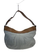 COACH Shoulder Bag Leather WHT F13731