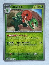 Free: 2023 Pokémon Scovillain #025/197 RARE Holo Obsidian Flames