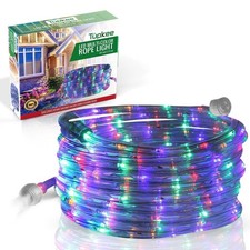 Tupkee LED Rope Light Multi-Color - 24 Feet, for Indoor and Outdoor Tube Lights