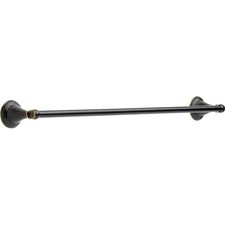 DELTA Windemere 24" Oil Rubbed Bronze Bathroom Towel Bar 70024-OB