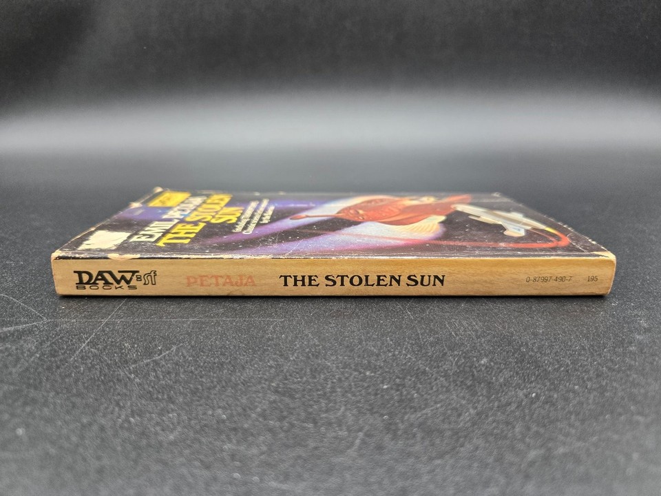 Stolen Sun Emil Petaja booK Science Fiction First Printing DAW Books ...