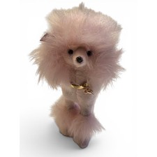 Pre-owned Integrity Toys La Dame Aux Caniches Pink Fluffy Poodle