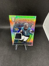 2024 Panini Totally Certified Football Fabric of the Game Travis Etienne Jr /149