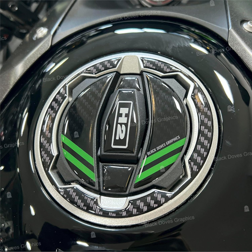 Autocollants Talon 3D Résinés Moto Guzzi V7 850 2021 - Noir, Orange, Gris, Bleu, Resin Bike