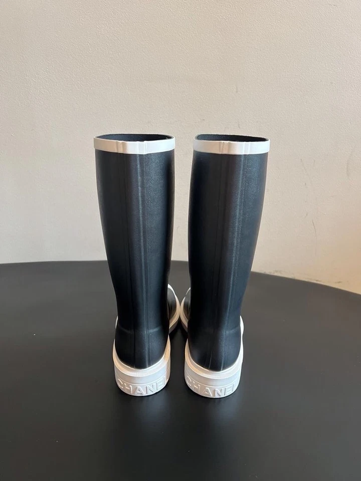 Chanel Botas de Lluvia Talla 37 Foto 4 de 4