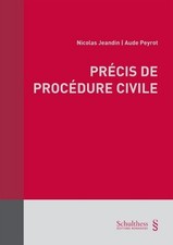 Précis de procédure civile, Nicolas Jeandin