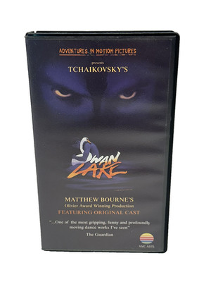 Vintage Swan Lake - Matthew Bourne's Production With Booklet With Hard Case VHS