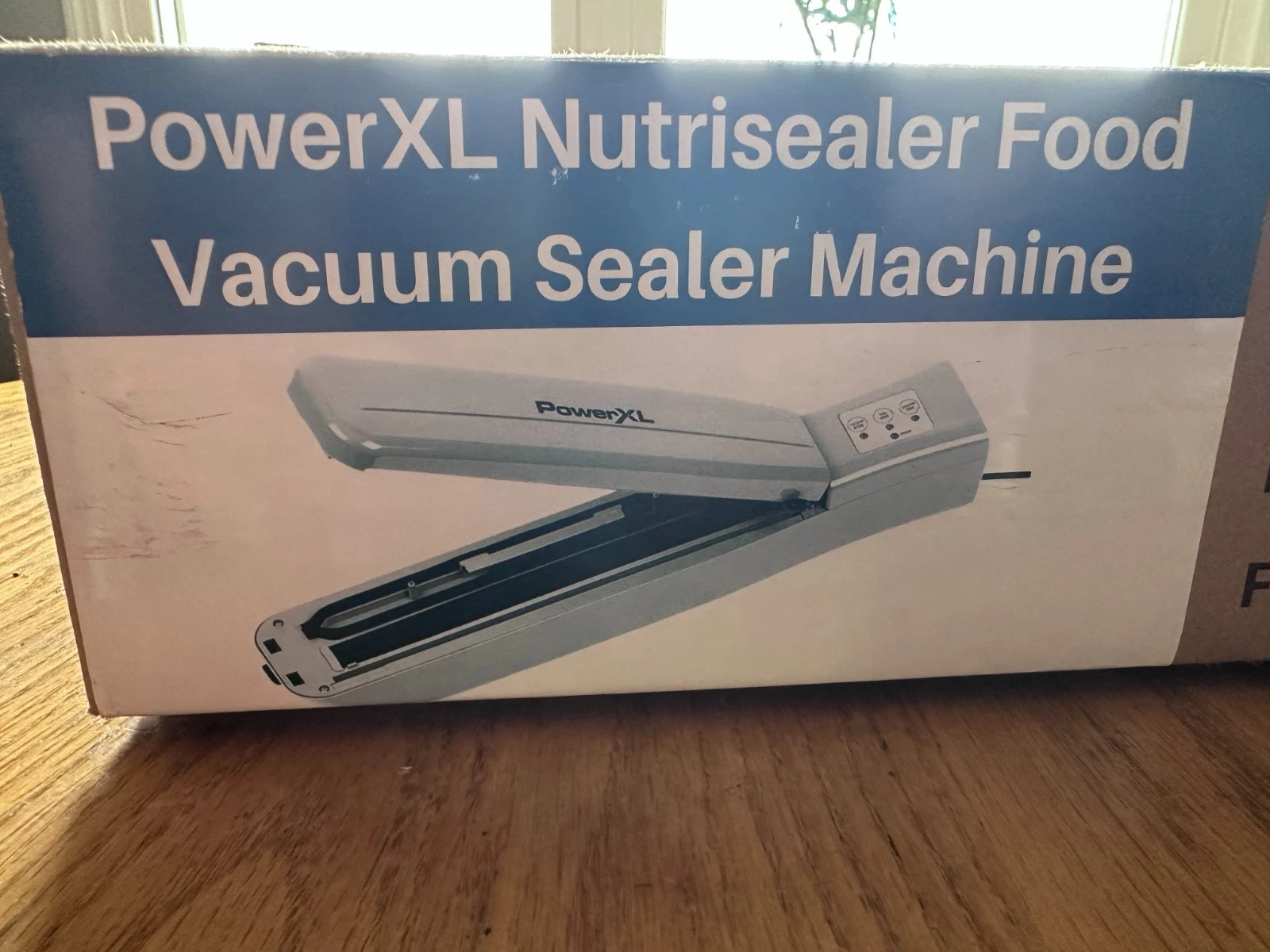 PowerXL Duo NutriSealer Vacuum Sealer - Gray