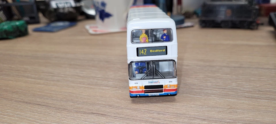 Corgi 43009 Leyland Olympian ECW Route 42 BEDFORD diligencia condados unidos Foto 2 de 4