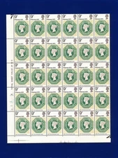 1970 SG836 9d Philympia W196 Cylinder Block (30) Total SV Unmounted Mint lbkp
