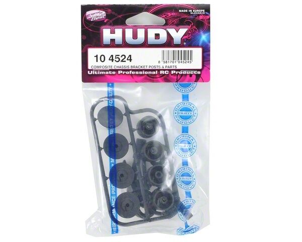 HUDY 104524 Composite chassis bracket posts & parts