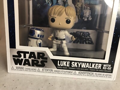 Funko Pop 100 - Star Wars Luke Skywalker & R2-D2 A New Hope