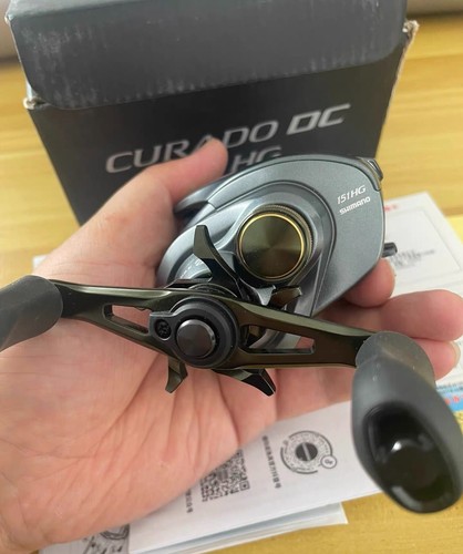 USED Shimano 18 Curado DC 151HG Fishing Reel with BOX - 第 1/6 張圖片