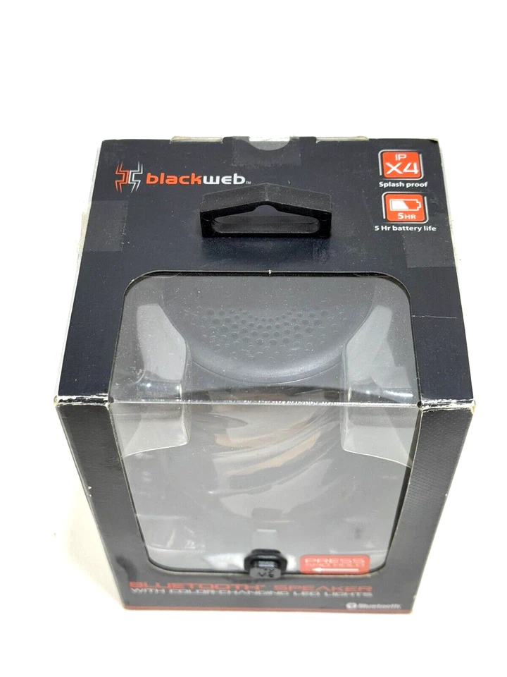 Blackweb Bluetooth Speaker LED multicolor Color Changing - Image 2 of 3