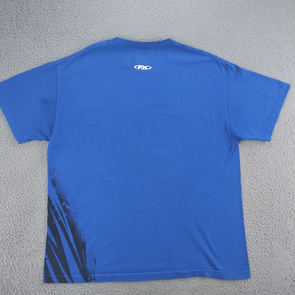 Футболка мужская Yahama Racing Flare XXL синяя заводская Effex FX футболка для взрослых - Изображение 2 из 4