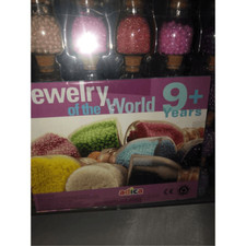 JEWELRY OF THE WORLD KIT BY ADICA PONGO,INC 9+ W/ Beads, String, Jelwery