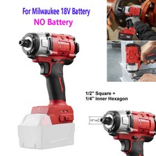 For Milwaukee 18V Battery 1/2”Brushless Cordless Impact Wrench Tool 3 Speed UK