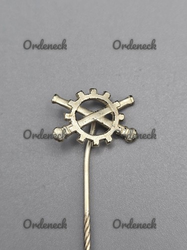 EARLY GERMAN ARMY - TROOP TYPE BADGE PIN - REPAIR FORCE - Picture 2 of 7