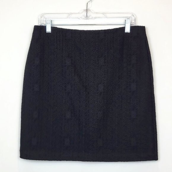 スカート CHLOE BLACK WOOL BLEND SKIRT CHLOÉ Crochet-paneled wool-blend maxi skirt | THE OUTNET
