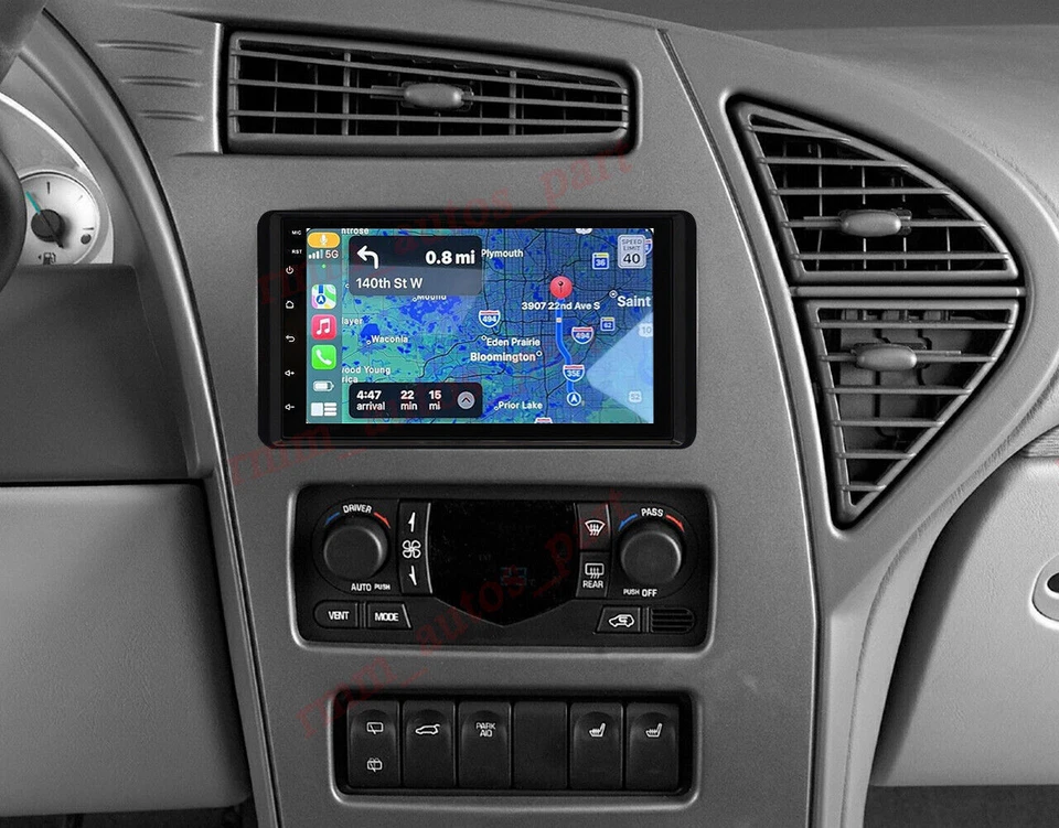 7" For Buick Rendezvous 2002-2003 Android 14 Car Radio CarPlay GPS Stereo WIFI Foto 2 de 4