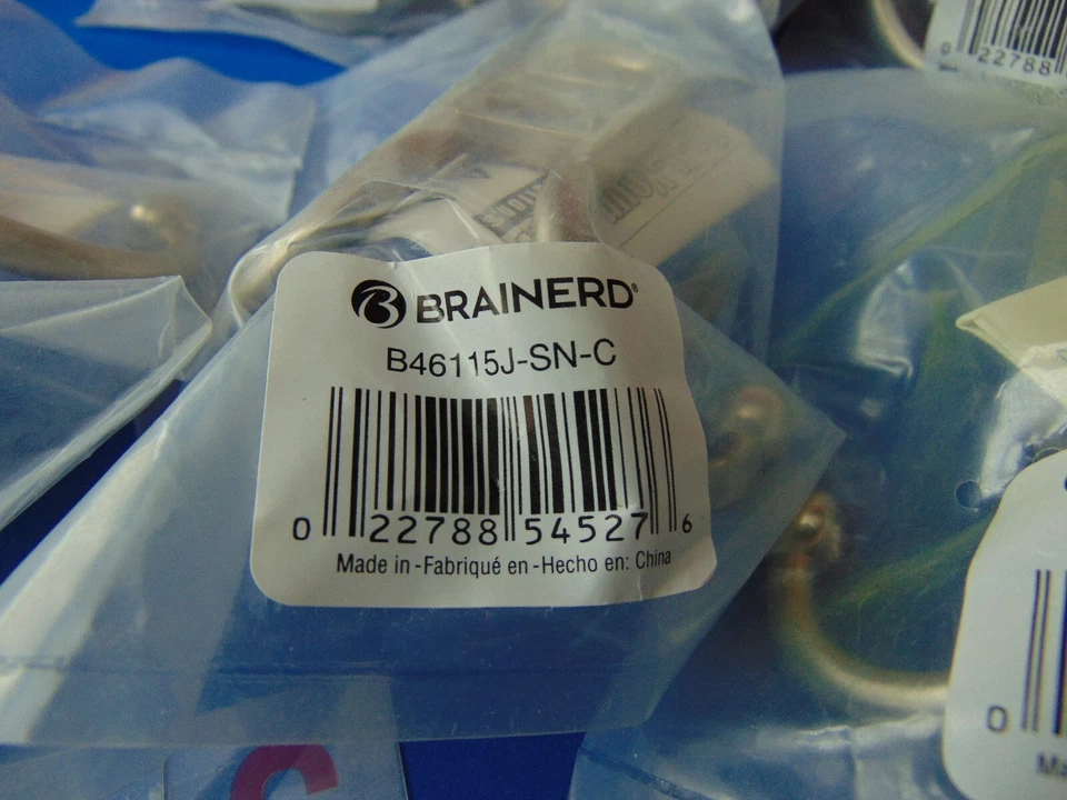 Lote de 8 ganchos Liberty Hardware Brainerd con herrajes e instrucciones nuevos sellados Foto 3 de 4