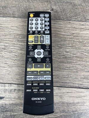 Genuine Onkyo RC-649M Remote Control for Receiver HT-S790 HT-S790S HT ...