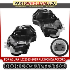 2x Rear LH & RH Door Lock Actuator w/ Latch for Honda Accord CR-V Acura ILX RLX