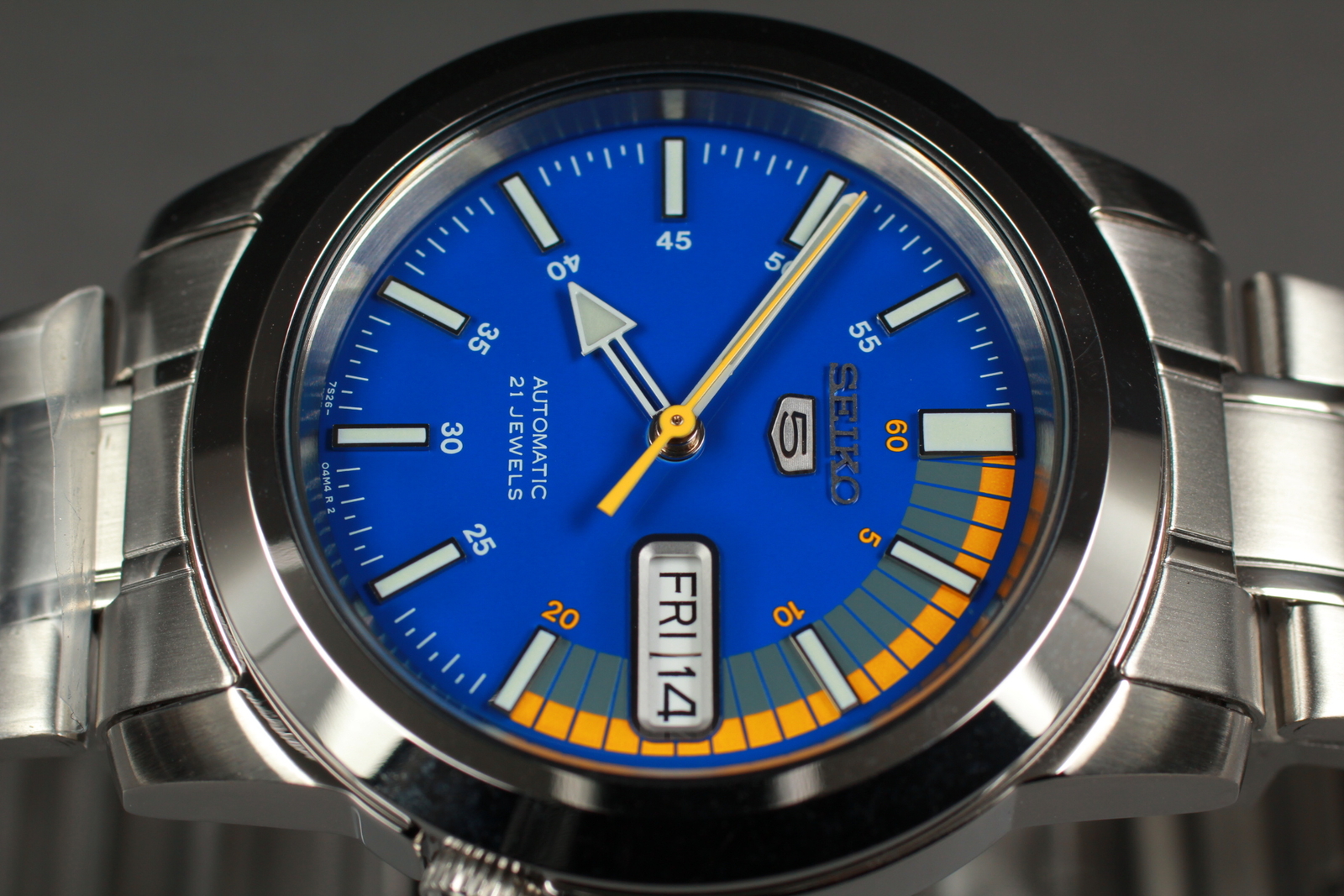 [Top MINT] Seiko 5 SNKK27 Automatic Blue Dial Stainless Steel Watch