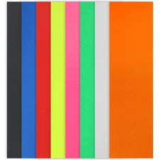 Black Diamond Skateboard Grip Tape Assorted Colors 9"x33" 10 Pack of Sheets