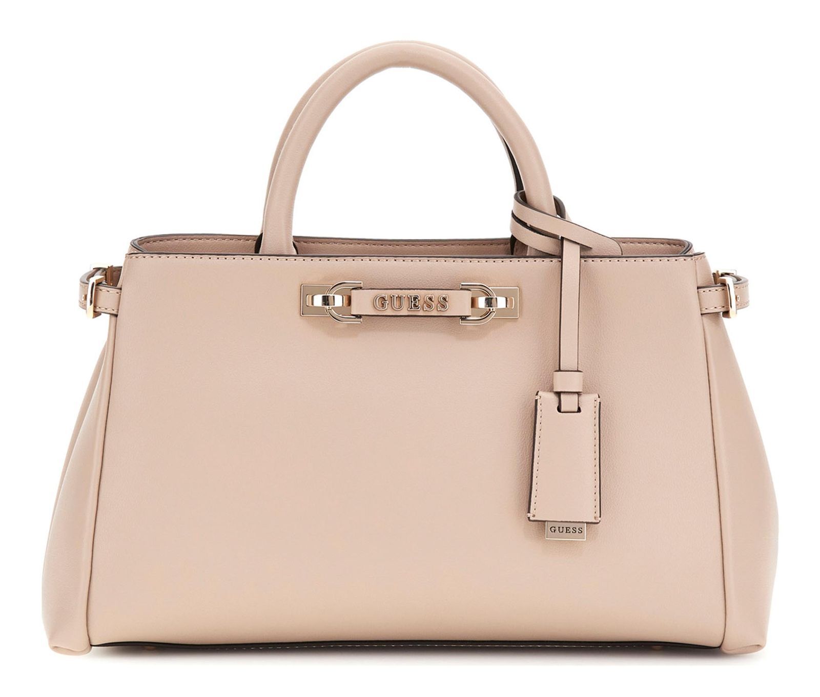 GUESS handbag Lefia Luxury Satchel Simply Taupe