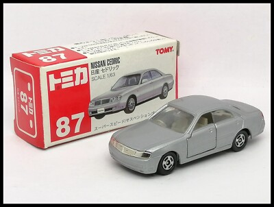 TOMICA 87 Nissan Cedric 1/63 TOMY NEW (B) | eBay