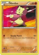 POKEMON CARD MIENFOO 86/149 NO 619 MARTIAL ARTS POKEMON TCG CCG