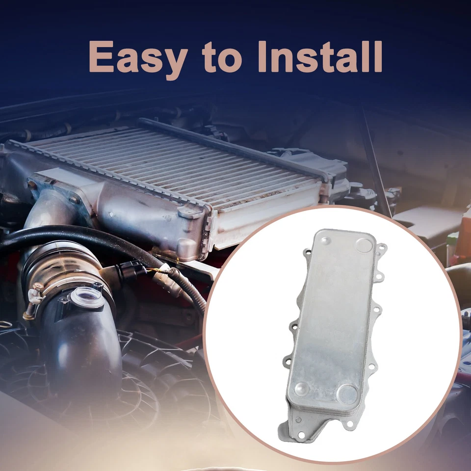 Enfriador de aceite de motor con junta para Freightliner, Sprinter 3,0 L 2007-2014 6421800165 Foto 3 de 4