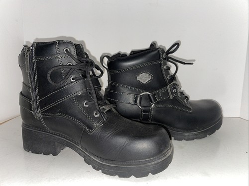 Harley Davidson Chunky Block Heel 
