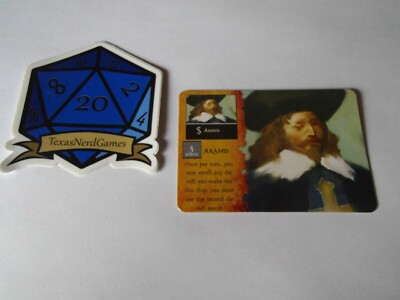 x1 Aramis #200 Pirates of the Barbary Coast Promo LE Pirates CSG TexasNerdGames