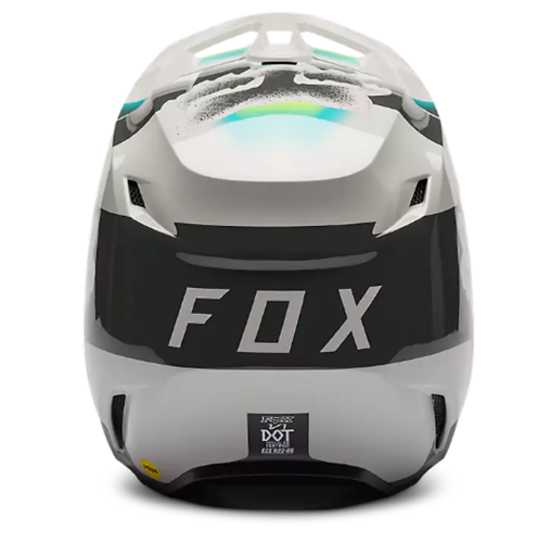New Fox Racing V1 Horyzn Helmet - Light Gray - XXLarge New Fox Racing V1 Horyzn Helmet - Light Gray - XXLarge
