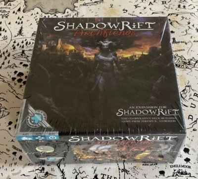 Shadowrift Deckbuilder Game ARCHFIENDS Expansion New in sealed box Game Salute