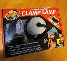 ZOO MED DELUXE PORCELAIN CLAMP LAMP - LF-11