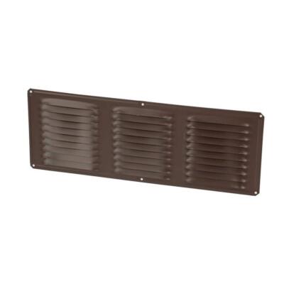 Air Vent Aluminum Soffit Vent 6''x16'' Rectangular Heavy-Duty w/ Screen (24-Piece)