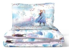 Disney Frozen "Frost" Kids 2pc Reversible Twin/Full Comforter Set-W152185539095