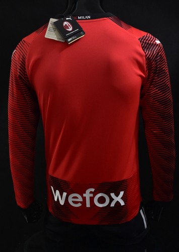 Rossoneri 2023-2024 PUMA AC Milan Home Shirt Long sleeve Jersey SIZ SIZE S men's - Picture 5 of 12