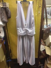 vintage style mauve evening dress. UK-16 excellent condition