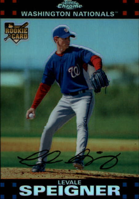 2007 Topps Chrome Refractors #294 Levale Speigner - NM-MT