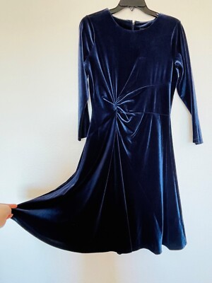 dkny blue velvet dress NEW Navy 3/4 Sleeve Women's- 8 21st Birthday Outfit Ideas: stickers:Pre-Order The ribbed construction adds Package:Only (hairpin + bud)