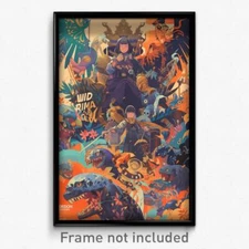 Thai Movie Poster - Wild Rectory (Thailand Psychedelic Art Retro Film Print)