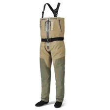 Breathable Convertible Chest Waist Fly Fishing Waders Zipper Wading Lightweight