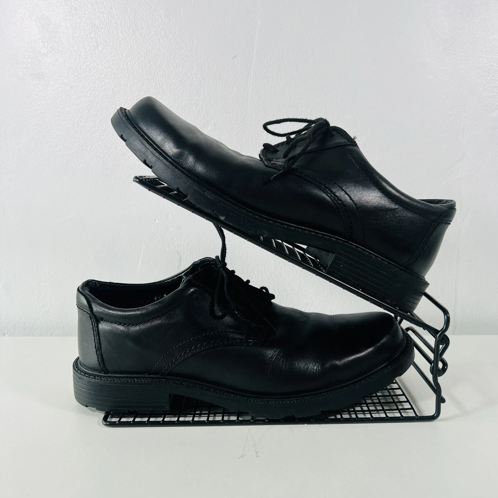 CLARKS SCARPE STRINGATE UOMO PELLE OXFORD NERE TAGLIA UK 7 5 G EU 41 4 US 8 5 M