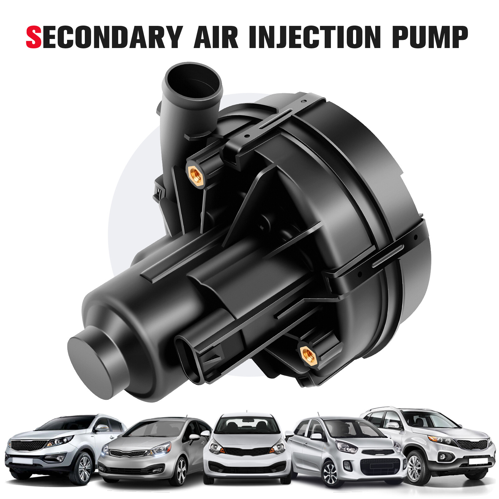 1x Secondary Air Injection Pump For 20002004 Cadillac DeVille 4.6L V8