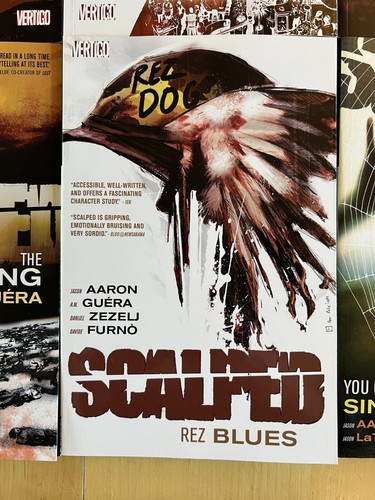 Scalped 10 TPB Lot Complete Set Jason Aaron R M Guera DC Vertigo Full Run - Picture 9 of 15